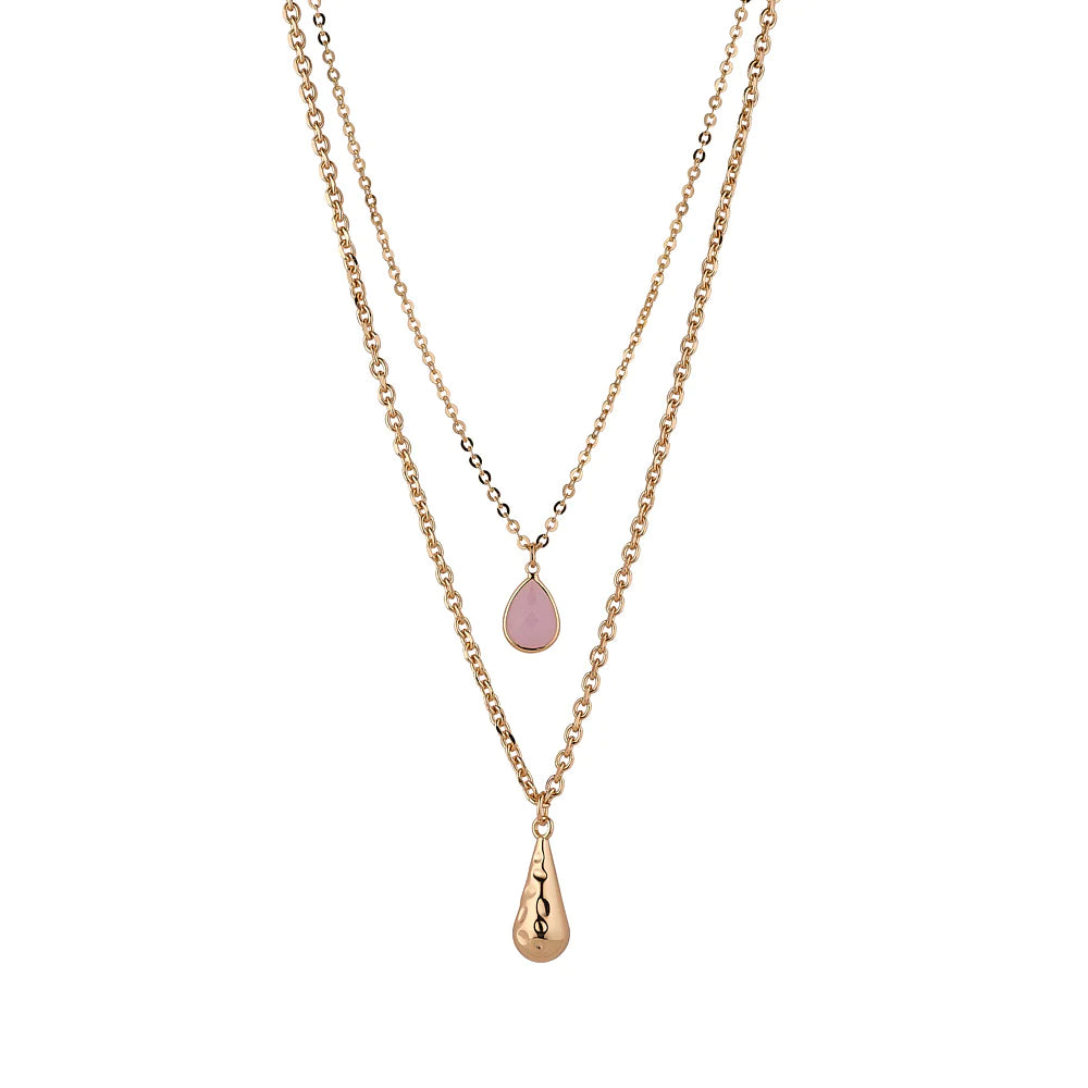 Sophia Pink Necklace- Knight & Day Jewellery