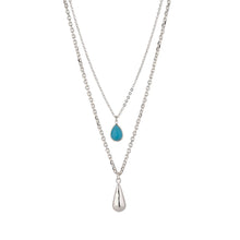 Load image into Gallery viewer, Sophia Blue Necklace- Knight &amp; Day Jewellery
