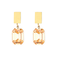 Load image into Gallery viewer, Zaria Champagne Earrings- Knight &amp; Day Jewellery