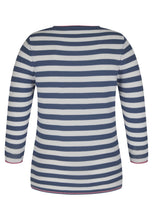 Load image into Gallery viewer, 122612- Navy/White Striped Jumper- Rabe