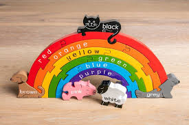 RAINBOW JIGSAW PUZZLE (English or As Gaeilge)