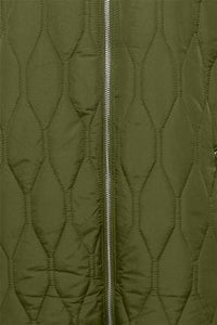 0767 - Fransa Quilted Jacket - Olive