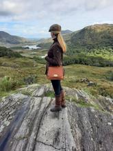 Brown Biker Bag - Tinnakeenly Leathers