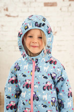 Load image into Gallery viewer, Little lighthouse- Amelia Girls Sky Farm Print Jacket