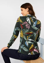 Load image into Gallery viewer, 318785- High Neck Print Jumper - Cecil