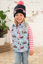 Load image into Gallery viewer, Little light house - Alex Girls Sky Farm Gilet