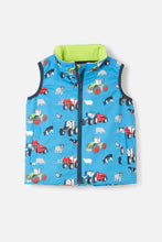 Load image into Gallery viewer, Little lighthouse- Alex Boys Blue Farm Gilet