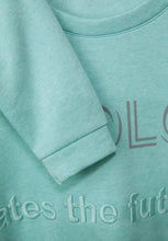 Load image into Gallery viewer, 302001- Aqua Print Sweatshirt - Cecil