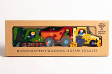 Load image into Gallery viewer, Construction Number Row Jigsaw