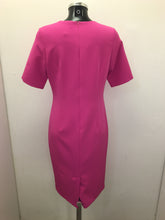 Load image into Gallery viewer, V Neck Short Sleeve Pink Dress - Avalon