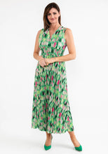 Load image into Gallery viewer, 922180-Green/Pink Print Dress - Deck