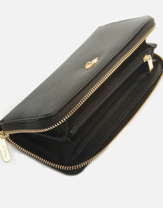 5597- Black Clifton Purse - Alice Wheeler