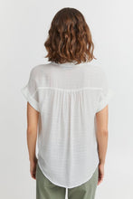 Load image into Gallery viewer, 0523- White Chiffon Blouse- Fransa