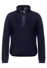 Load image into Gallery viewer, 302015- Navy 1/2 Zip Sweater- Cecil