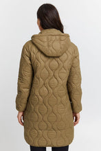 Load image into Gallery viewer, 0755- Fransa Quilted Jacket- Olive