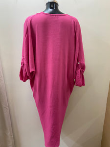 9961 DECK Dress - Fuschia