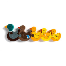 Load image into Gallery viewer, Duck Number Row Jigsaw
