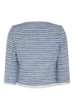 Load image into Gallery viewer, 77601- Blue &amp; Cream Jacket - Tia