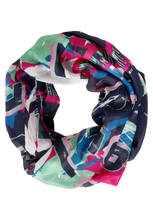Load image into Gallery viewer, 572068- Foil Loop Scarf- Cecil