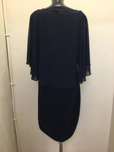 Load image into Gallery viewer, Navy Cape Dress- Personal Choice