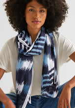 Load image into Gallery viewer, 572114- Blue Print Scarf - Street One