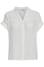 Load image into Gallery viewer, 0523- White Chiffon Blouse- Fransa