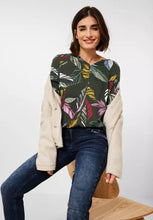 Load image into Gallery viewer, 343544- Green Leaf Print Blouse - Cecil