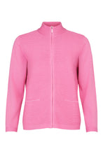 Load image into Gallery viewer, 6501- Pink Zip Cardigan - Sunday