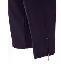 Load image into Gallery viewer, ORS22102 Ora Zip detail Trousers- Navy