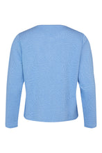 Load image into Gallery viewer, 6461- Blue  Zip Cardigan -Sunday