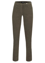 Load image into Gallery viewer, Robell Bella Trousers- Olive Cord