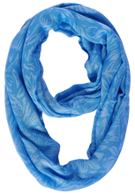 Load image into Gallery viewer, 572105- Marina blue loop scarf - Cecil