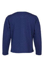Load image into Gallery viewer, 6462- Navy Zip Cardigan -Sunday