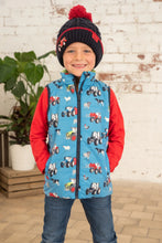 Load image into Gallery viewer, Little lighthouse- Alex Boys Blue Farm Gilet