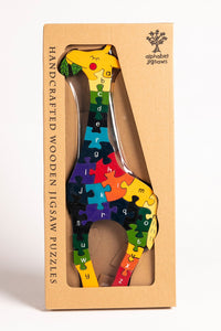 Alphabet Jigsaw - Alphabet Jigsaw Giraffe