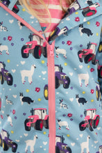 Load image into Gallery viewer, Little lighthouse- Amelia Girls Sky Farm Print Jacket