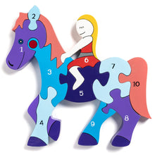 Load image into Gallery viewer, Number Pony Jigsaw