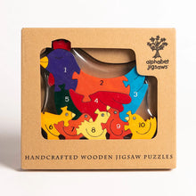 Load image into Gallery viewer, NUMBER HEN JIGSAW PUZZLE