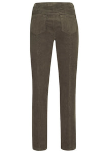 Robell Bella Trousers- Olive Cord