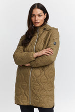 Load image into Gallery viewer, 0755- Fransa Quilted Jacket- Olive