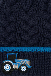 Blue Tractor Hat