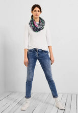 Load image into Gallery viewer, 572067- Pink / Navy Loop Scarf - Cecil