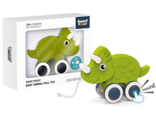 Load image into Gallery viewer, Baby animal pull toy - Dino