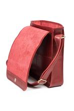 Load image into Gallery viewer, Red Messenger Bag - Tinnakeenly Leathers