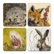 Load image into Gallery viewer, Annabel Langrish Wildlife Placemat Set